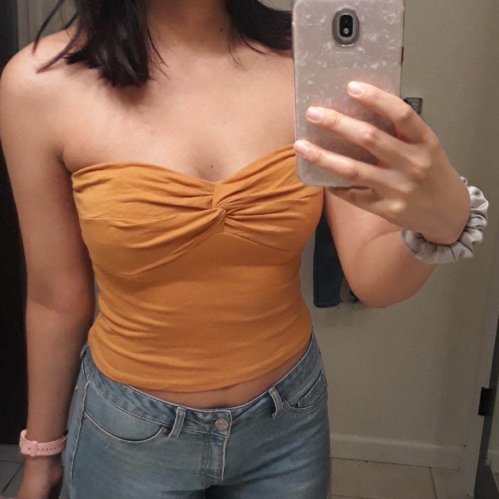 Crop tube top
